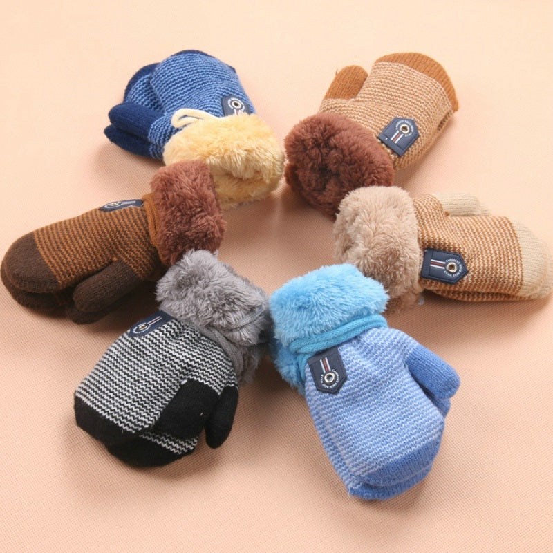 0-3T Unisex Knitted Gloves