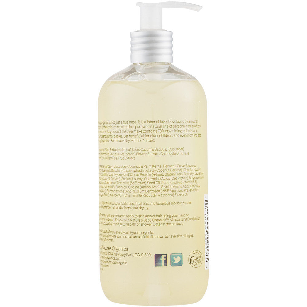 Shampoo & Body Wash Lavender Chamomile 16 oz