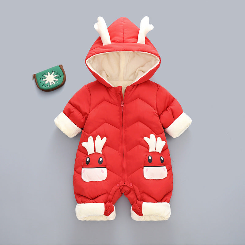 children's cotton winter onesie