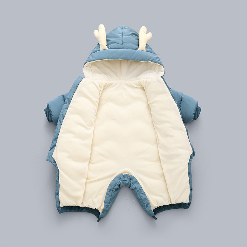 children's cotton winter onesie