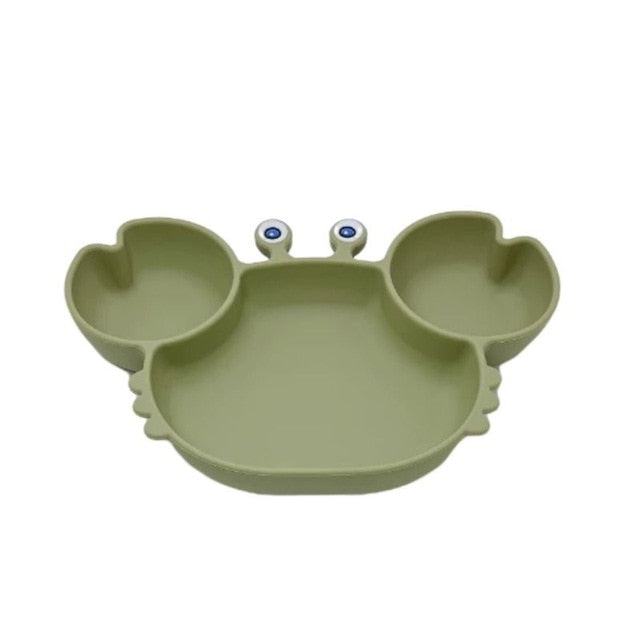 Silicone Non-Slip Baby Dish