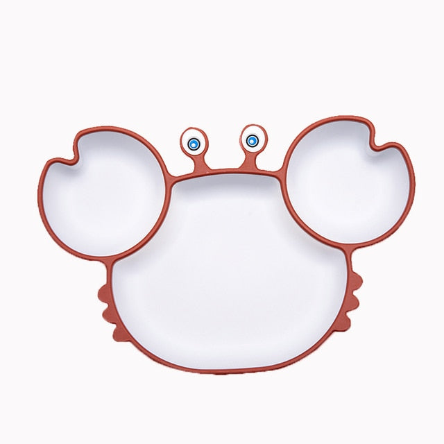 Silicone Non-Slip Baby Dish