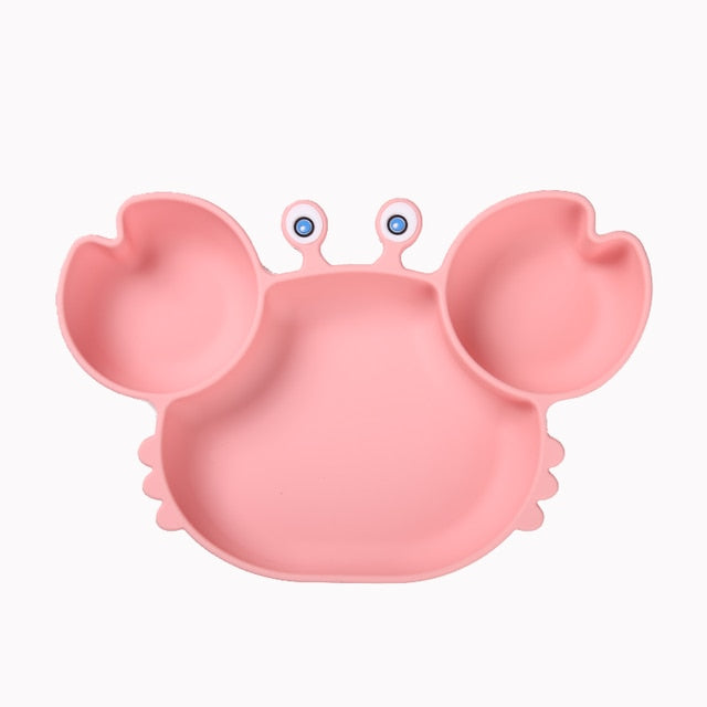 Silicone Non-Slip Baby Dish