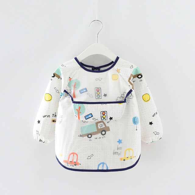 Baby/Kids Long Sleeve Waterproof Smock