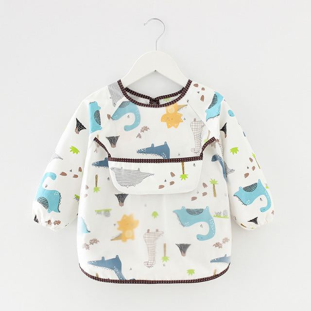 Baby/Kids Long Sleeve Waterproof Smock