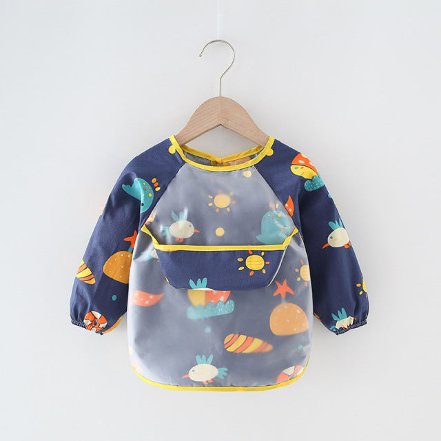 Baby/Kids Long Sleeve Waterproof Smock