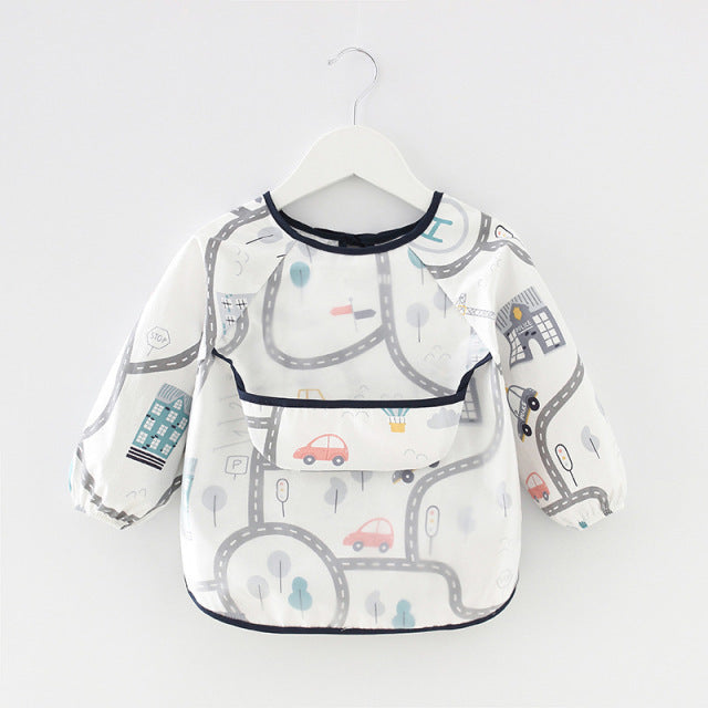 Baby/Kids Long Sleeve Waterproof Smock