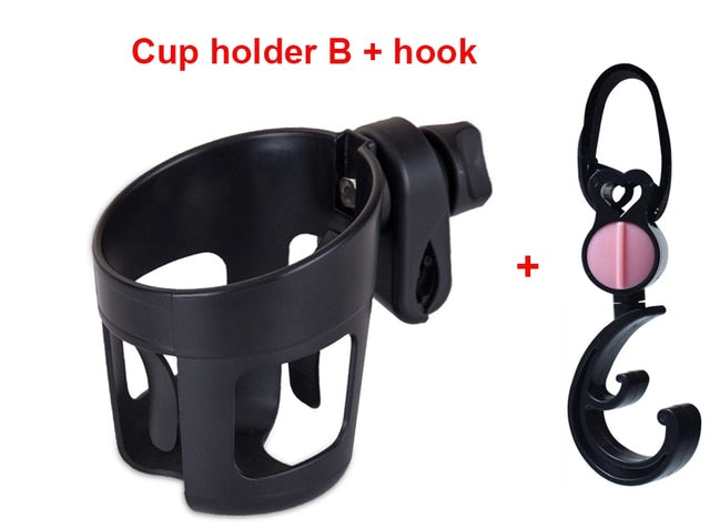 2 In 1 Stroller Cup Holder