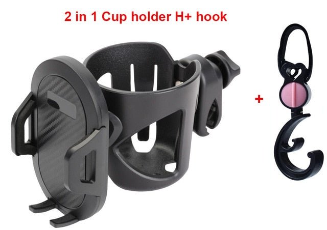 2 In 1 Stroller Cup Holder