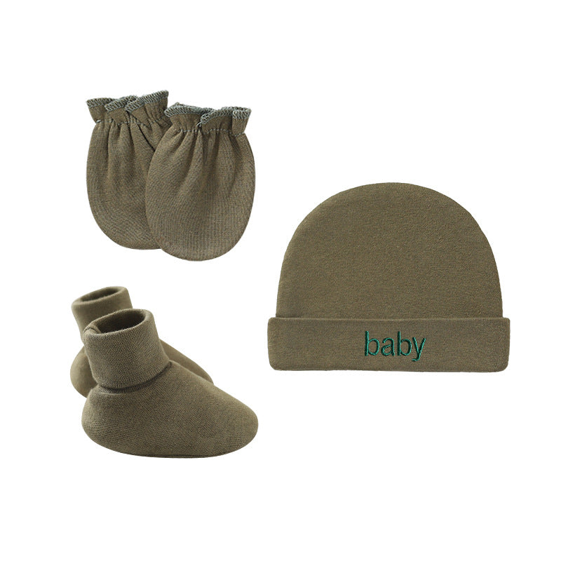 Newborn Hat+Gloves+Socks Set