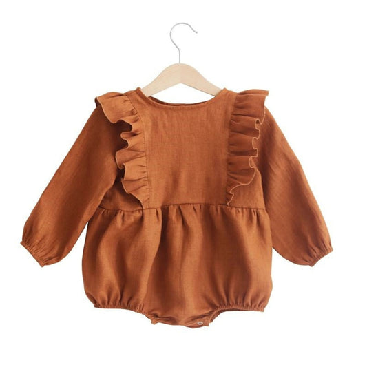 0-24M Long Sleeve Rompers