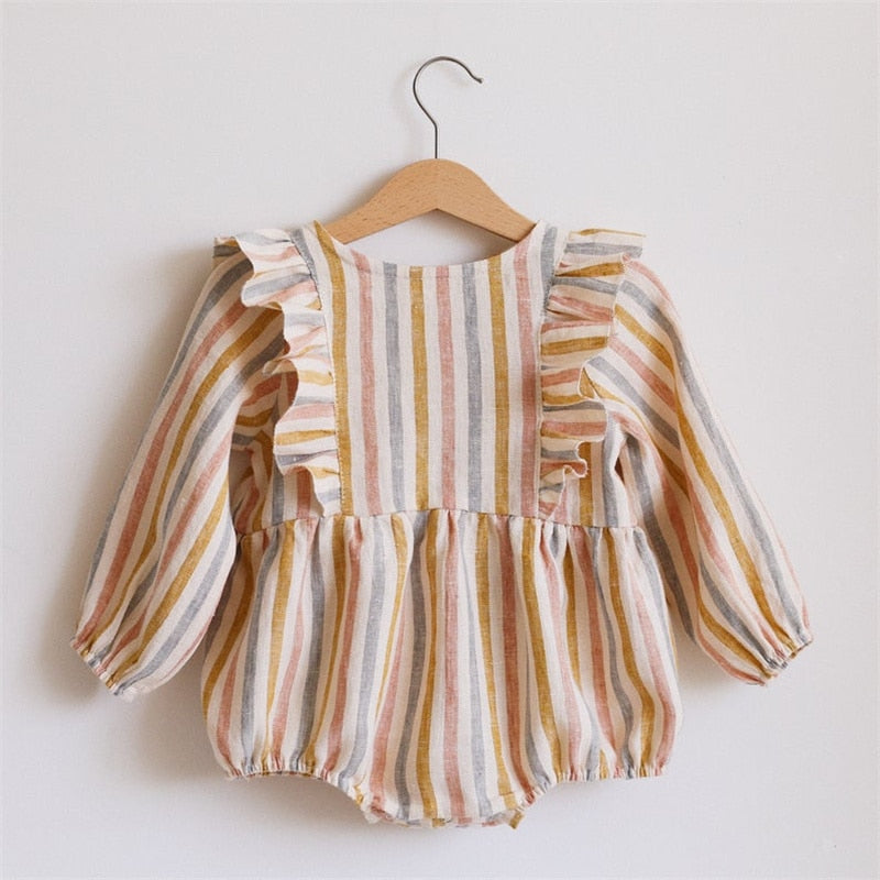 0-24M Long Sleeve Rompers