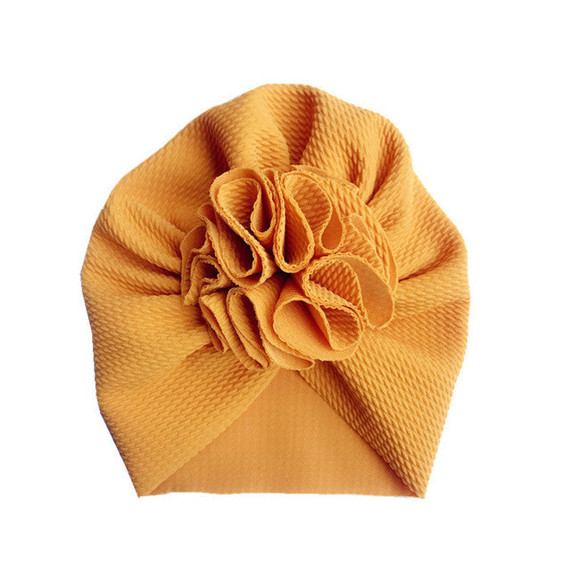 Soft Flower Baby Hat