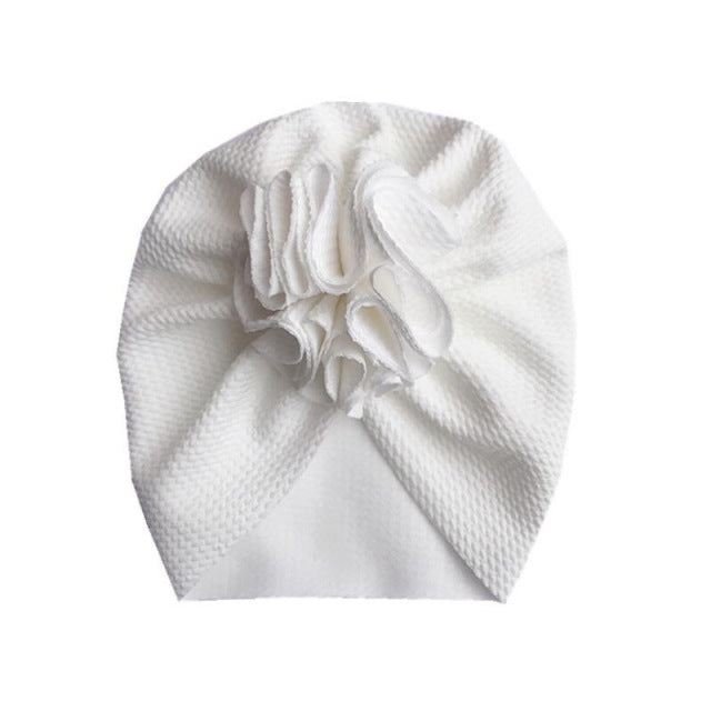 Soft Flower Baby Hat