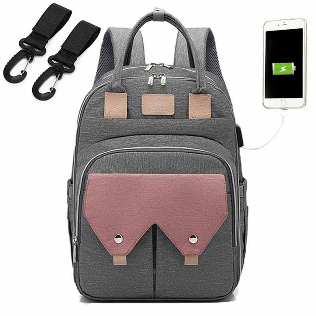 Multi-function Waterproof Outdoor Nappy Backpack