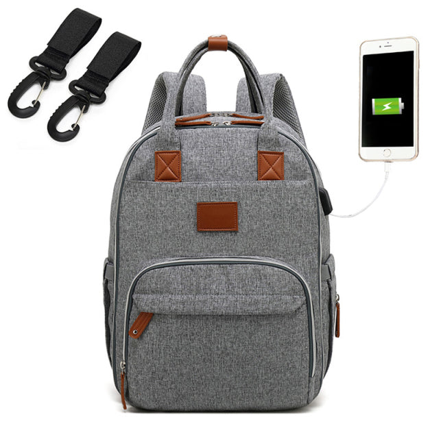 Multi-function Waterproof Outdoor Nappy Backpack