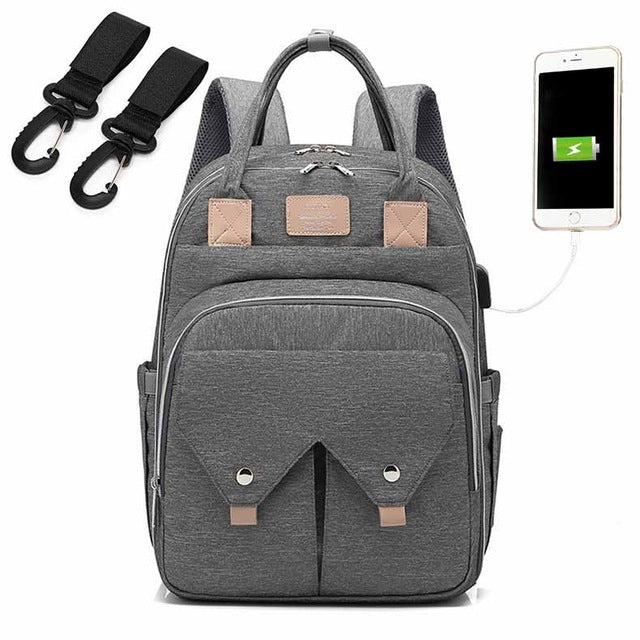 Multi-function Waterproof Outdoor Nappy Backpack