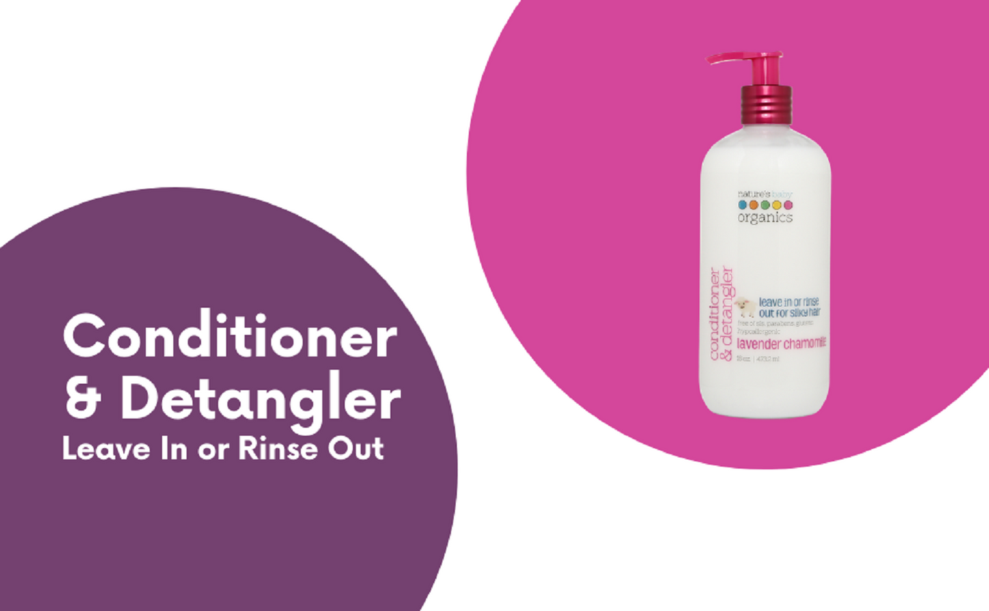 Conditioner & Detangler Lavender Chamomile 16 oz