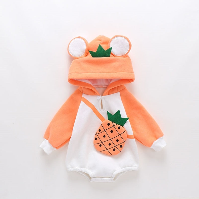 0-18M Long Sleeve Baby Hoodies