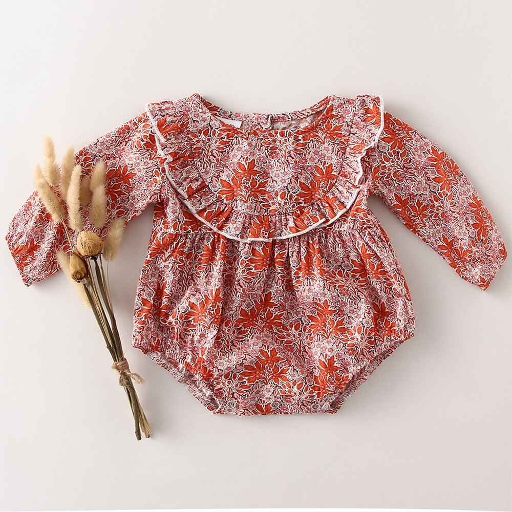 0-24M Long Sleeve Rompers