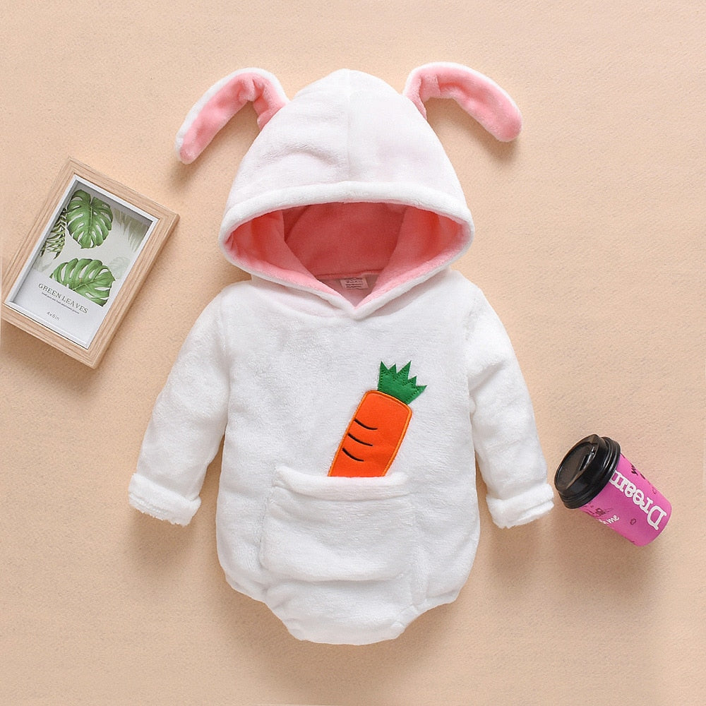 0-18M Long Sleeve Baby Hoodies