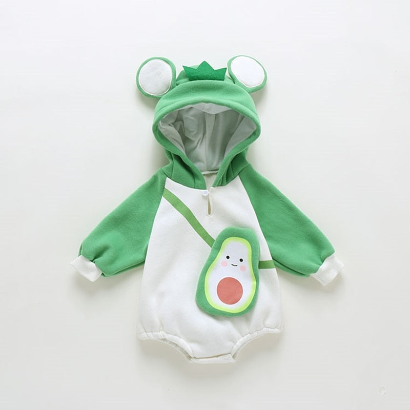 0-18M Long Sleeve Baby Hoodies