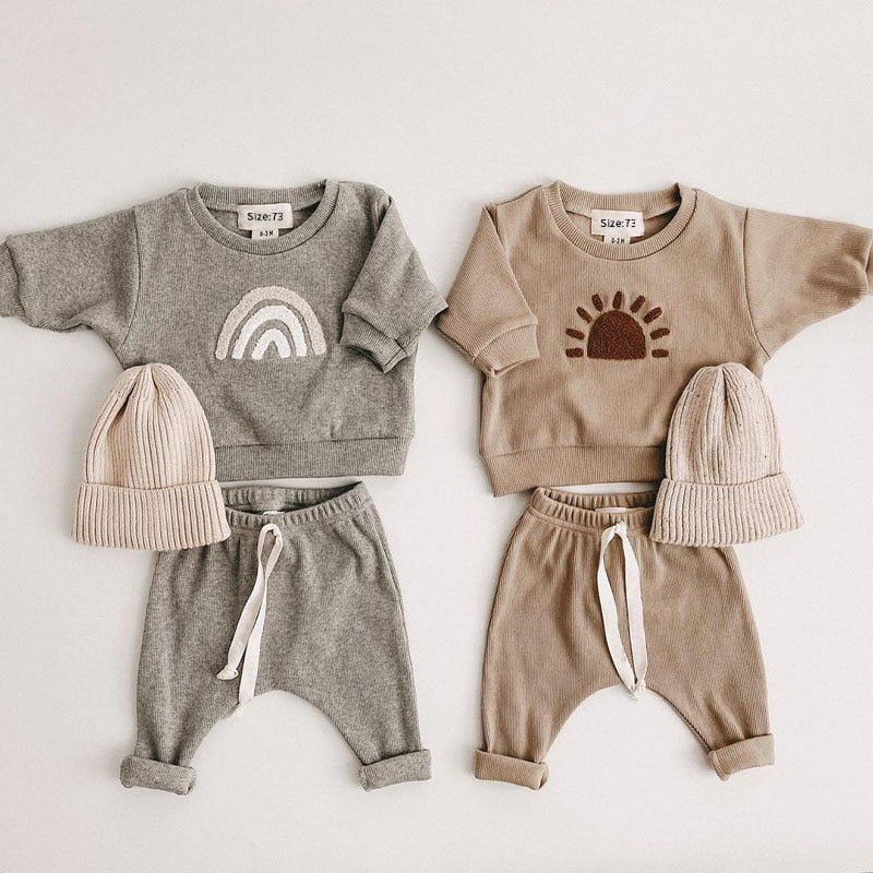 Patterned Toddler Clothes Set