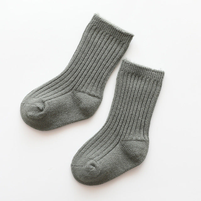 Winter Cotton Striped Socks