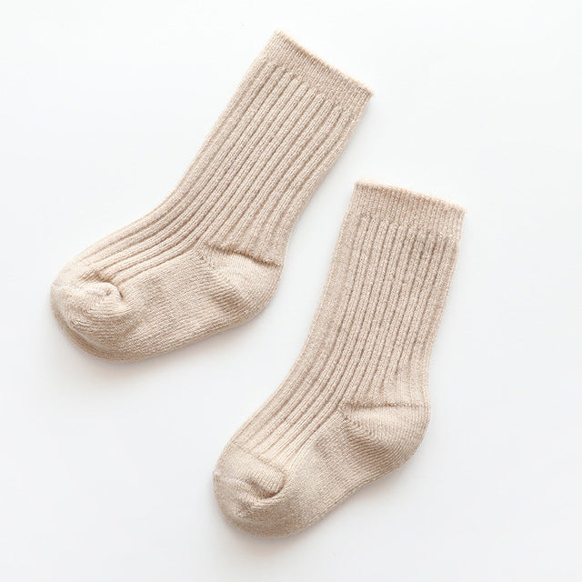 Winter Cotton Striped Socks