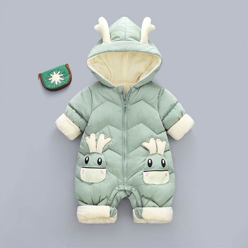 children's cotton winter onesie