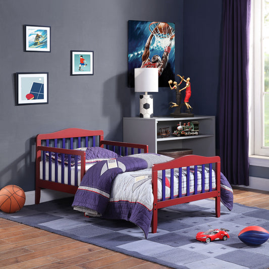 Twain Toddler Bed (Red/Blue)