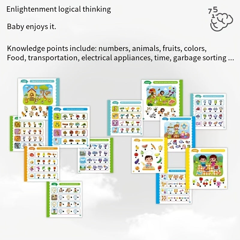 Early Education Intelligent Logic Learning Pen With Book