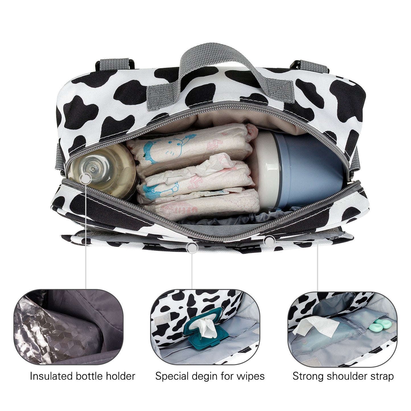 hanging Waterproof baby stroller storage bag