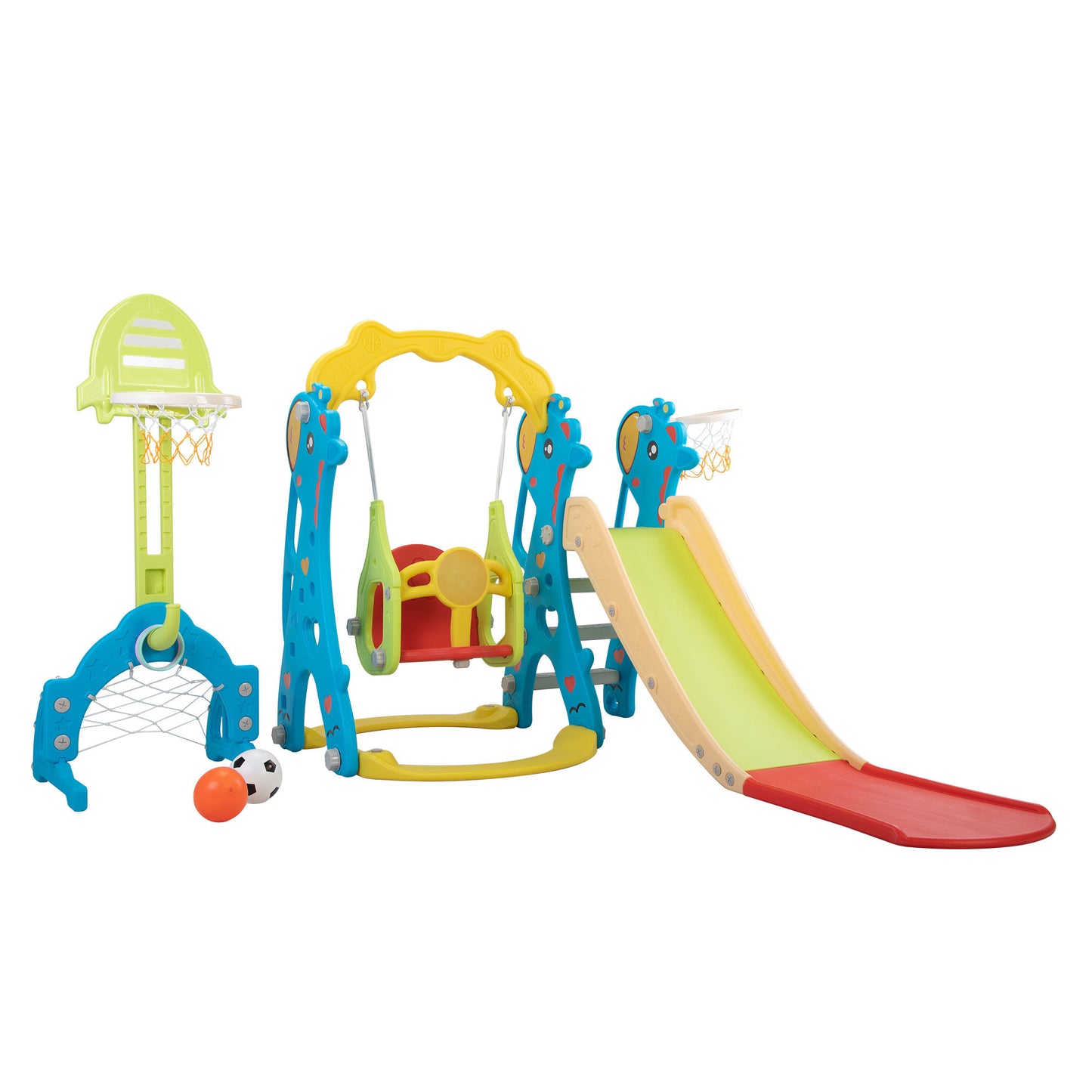 5 in 1 Slide and Swing Playing Set