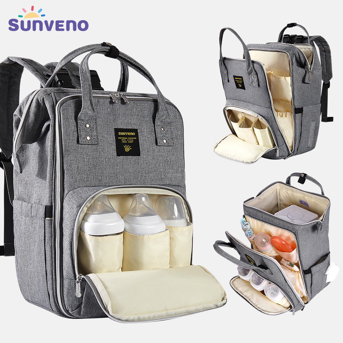 Sunveno Multifunction Diaper Bag