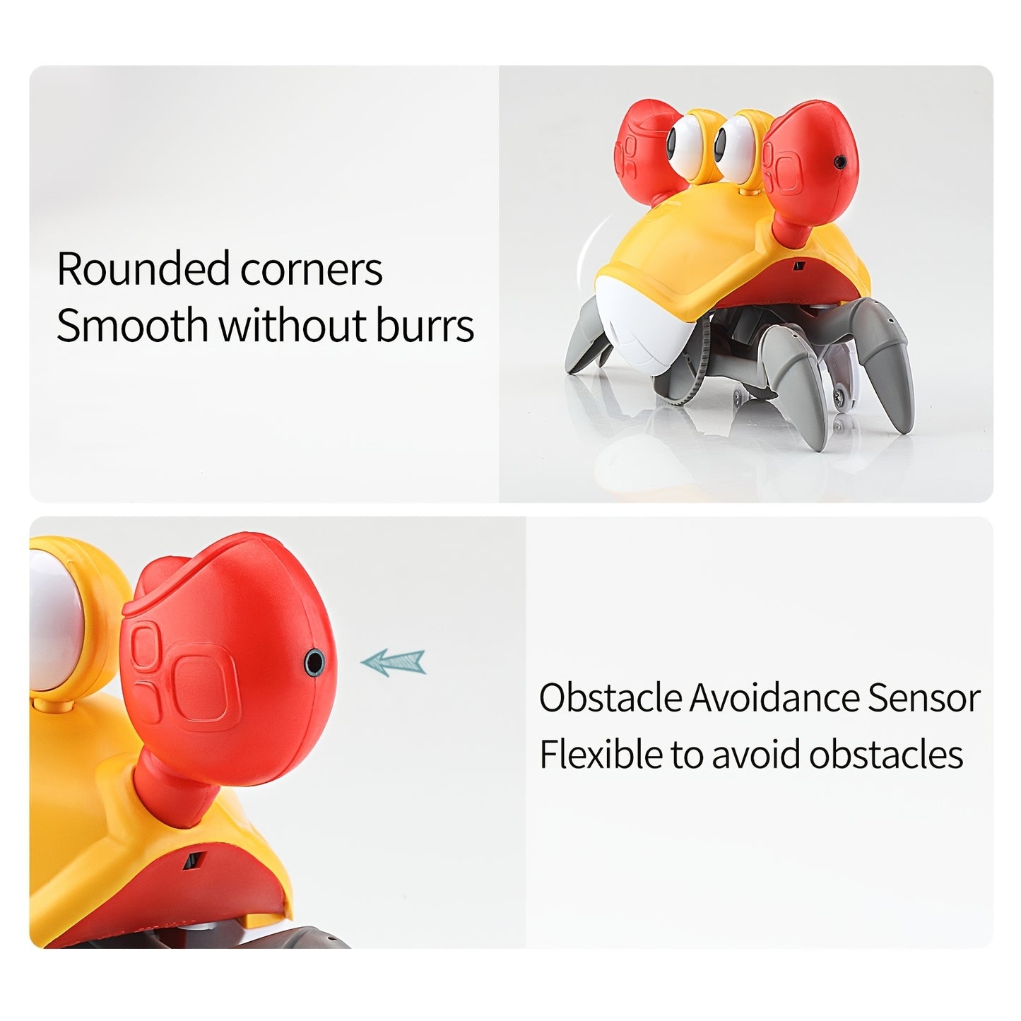 Children's Electric Automatic Induction Crab Toy