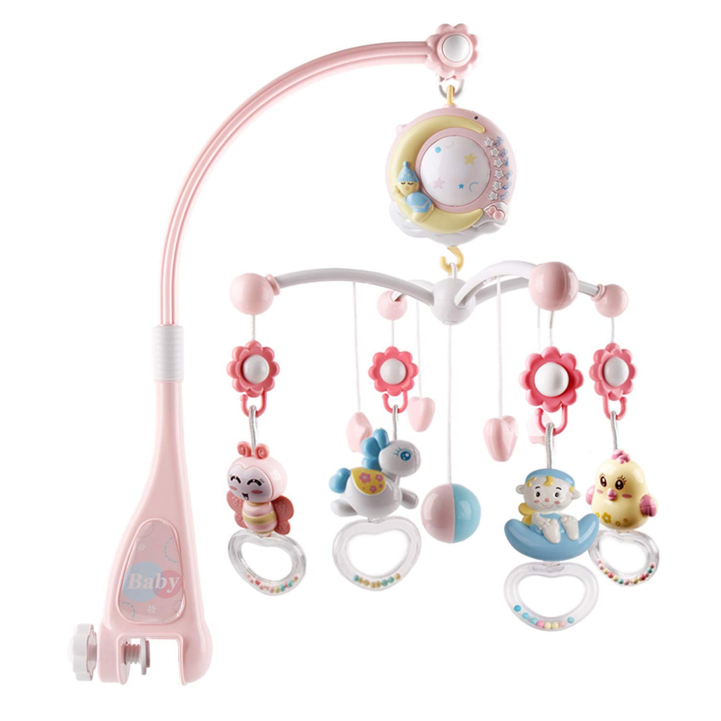 Musical Rotating Crib Mobile w/ Star Projection