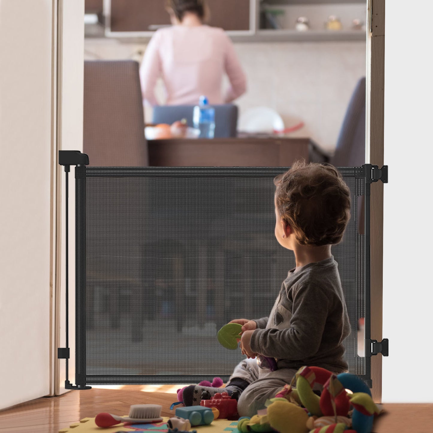 Retractable Baby Safety Gate