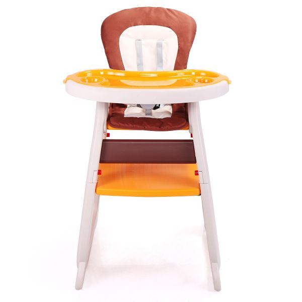 Multipurpose Adjustable Highchair, w/ Feeding Tray and 5-Point Safety Buckle XH