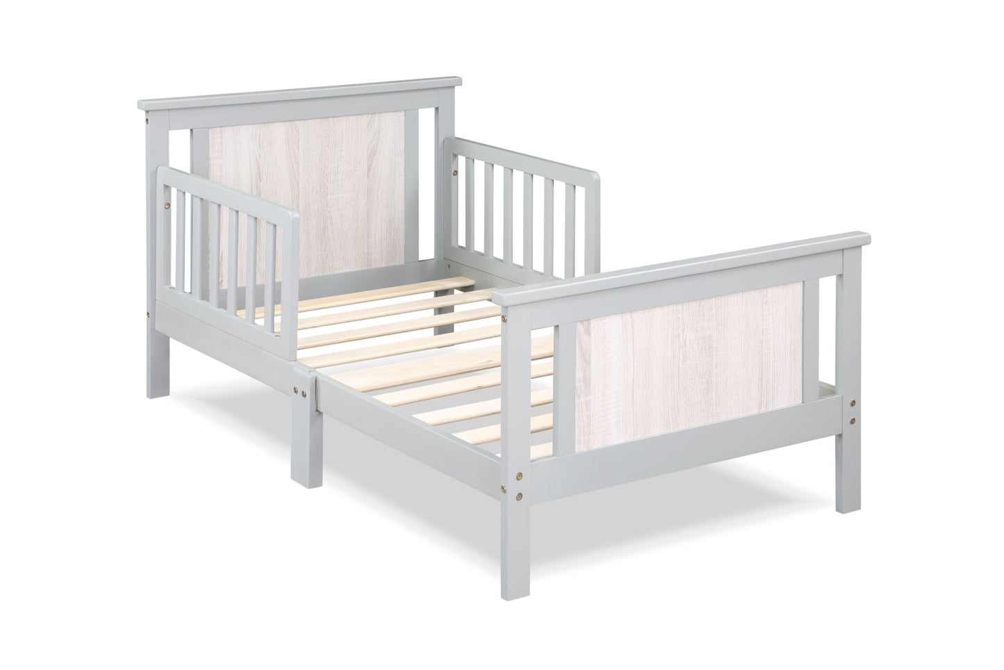 Connelly Reversible Panel Toddler Bed (Gray/Rockport Gray)