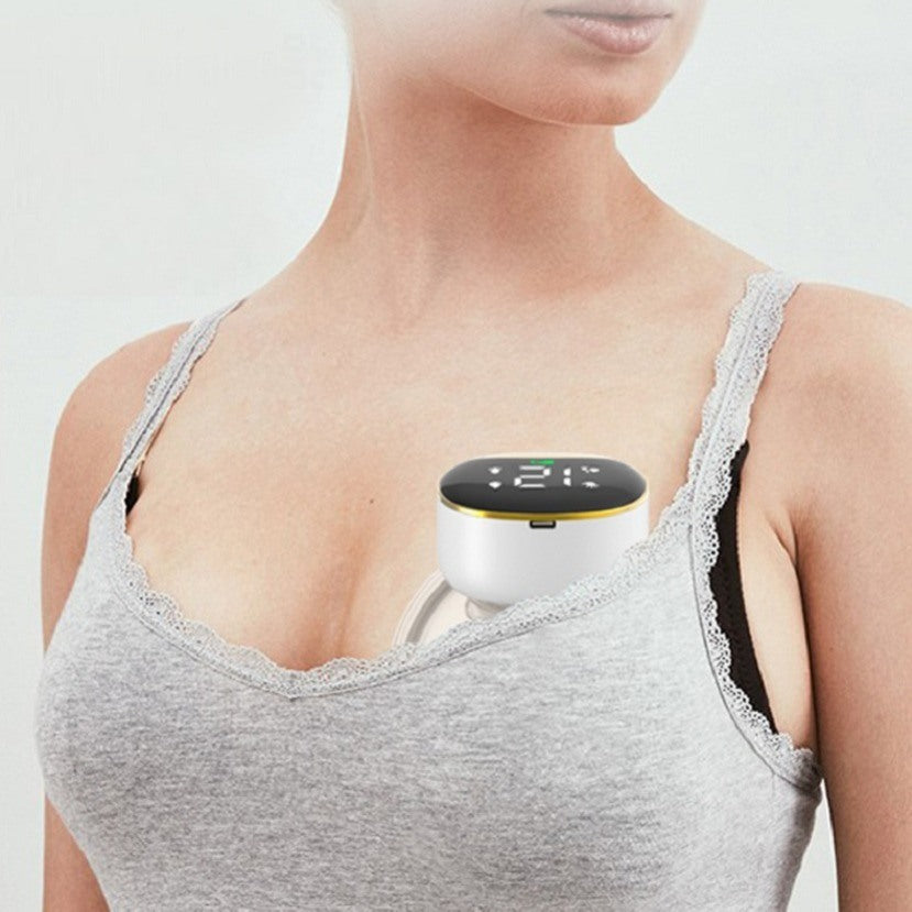 Low-Noise And Painless Hands Free Electric Wearable Breast Pump