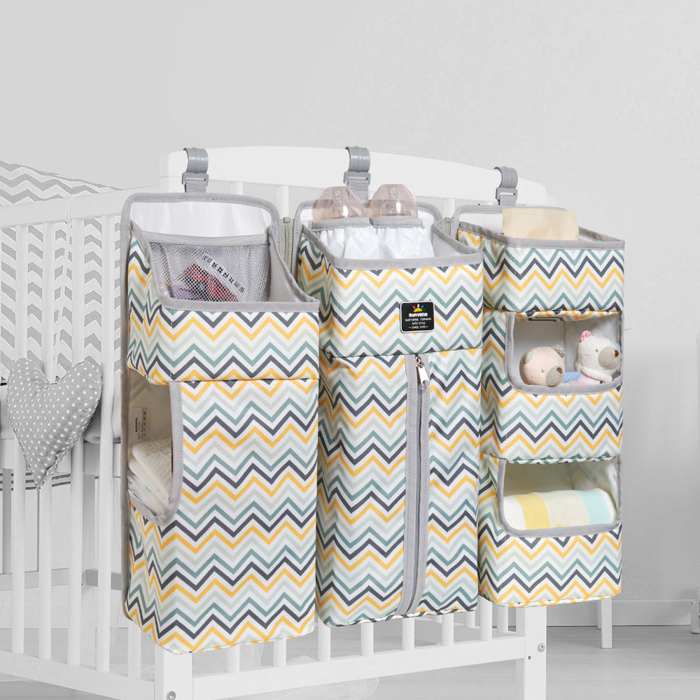 Sunveno Baby Hanging Storage Bag Caddy Organizer