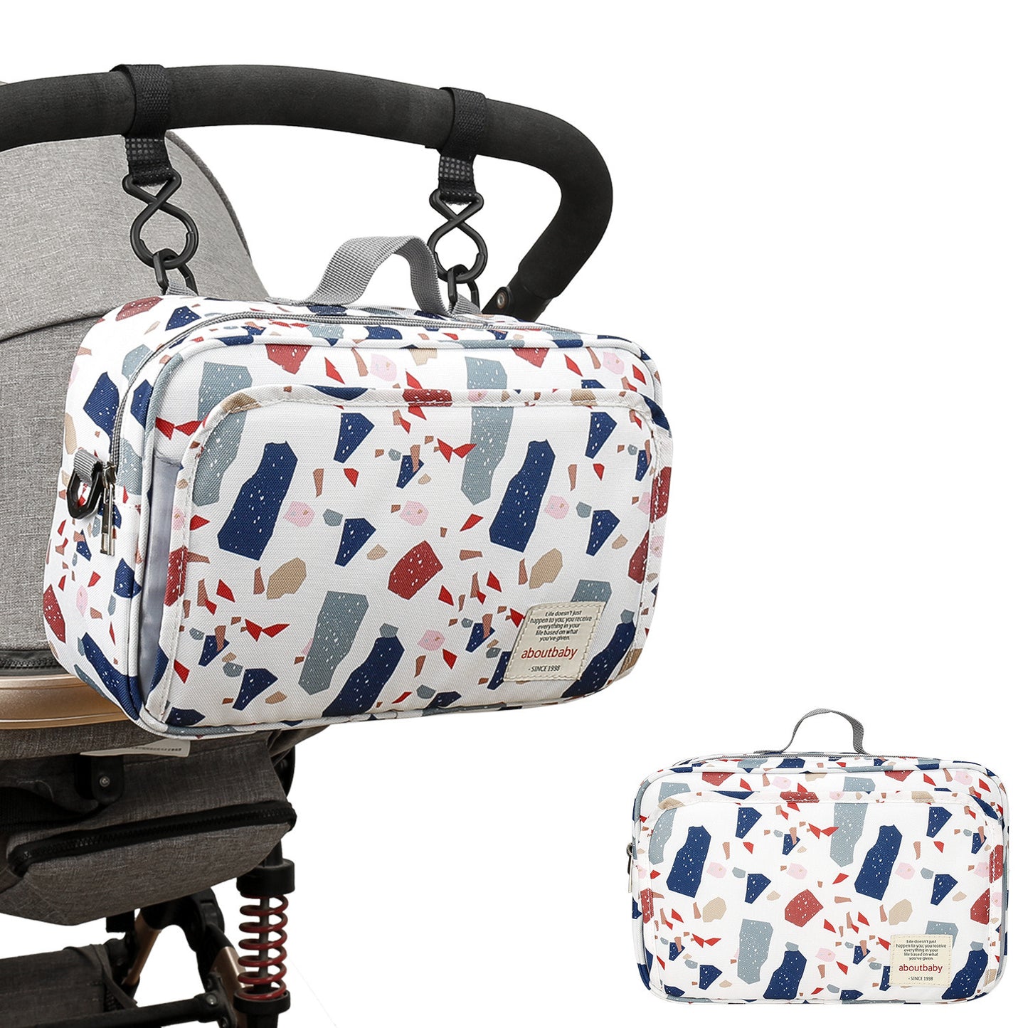 hanging Waterproof baby stroller storage bag