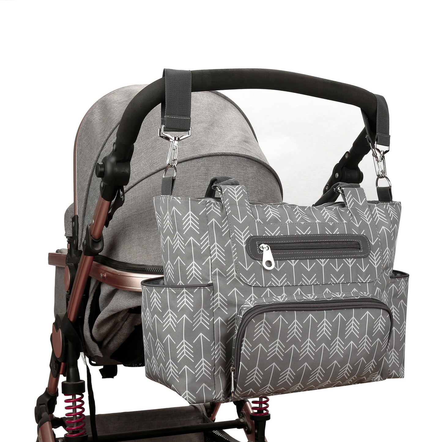 multifunctional large capacity baby diaper bag