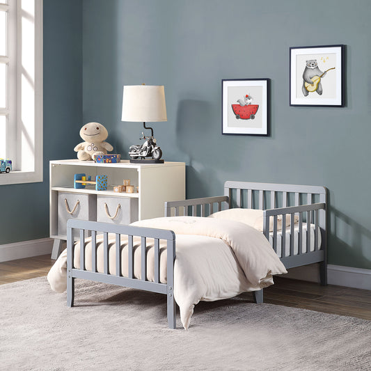 Jax Toddler Bed (Light Gray)