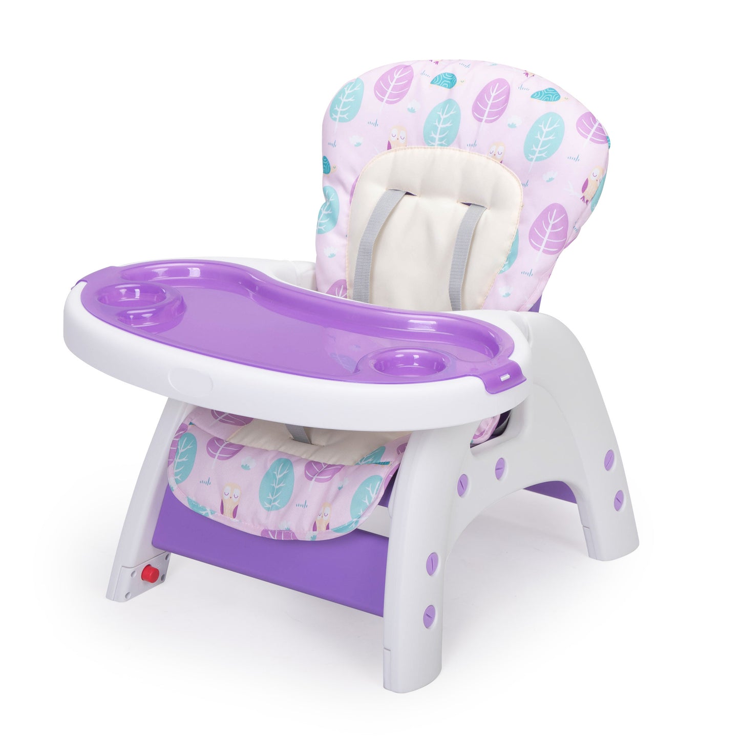 Multipurpose Adjustable Highchair, w/ Feeding Tray and 5-Point Safety Buckle XH