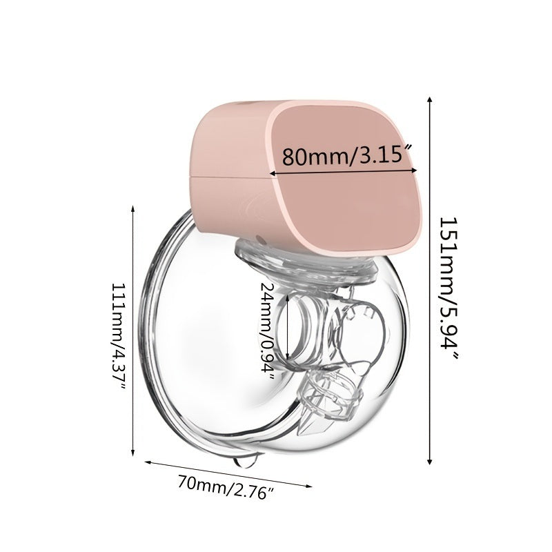 BPA Free USB Chargeable Portable Electric Breast Pump