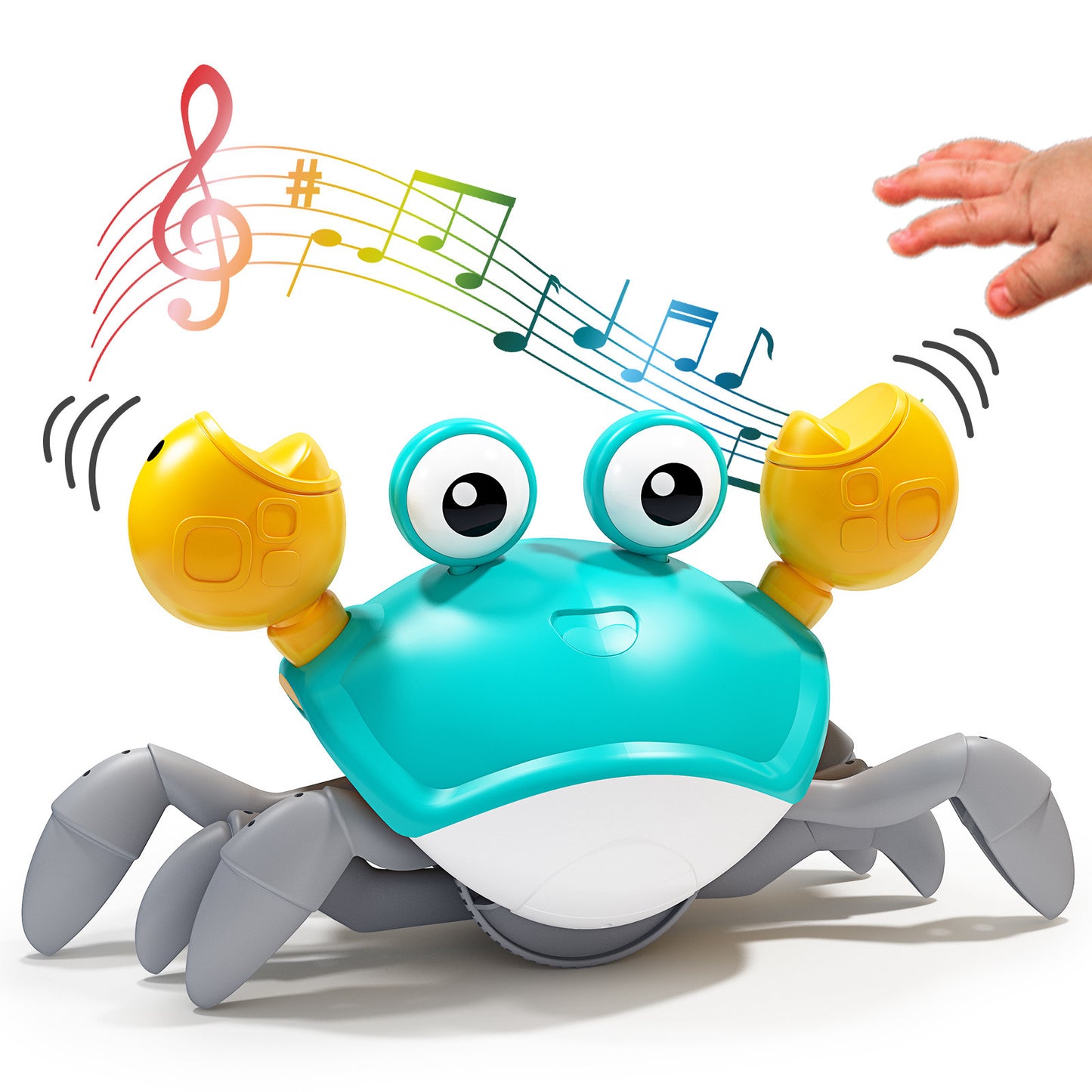 Children's Electric Automatic Induction Crab Toy