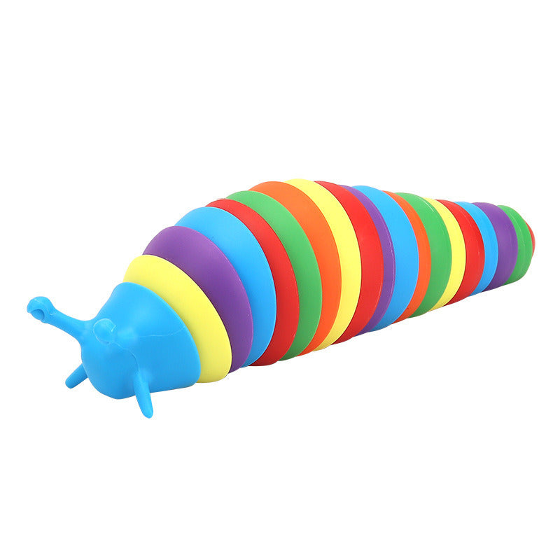 Articulated Sensory Fidget Slug Toy