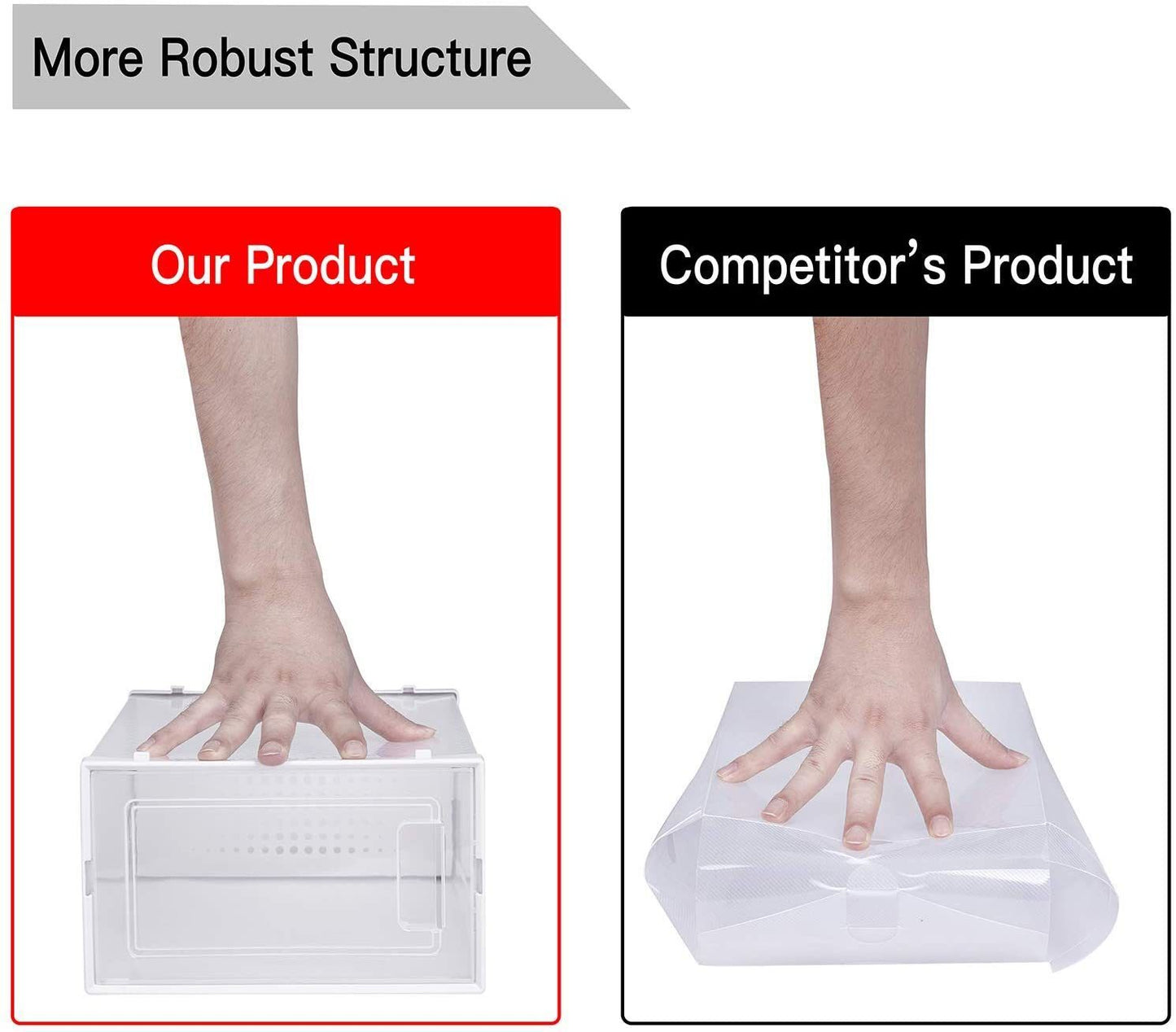 Foldable ,Stackable Storage Bin